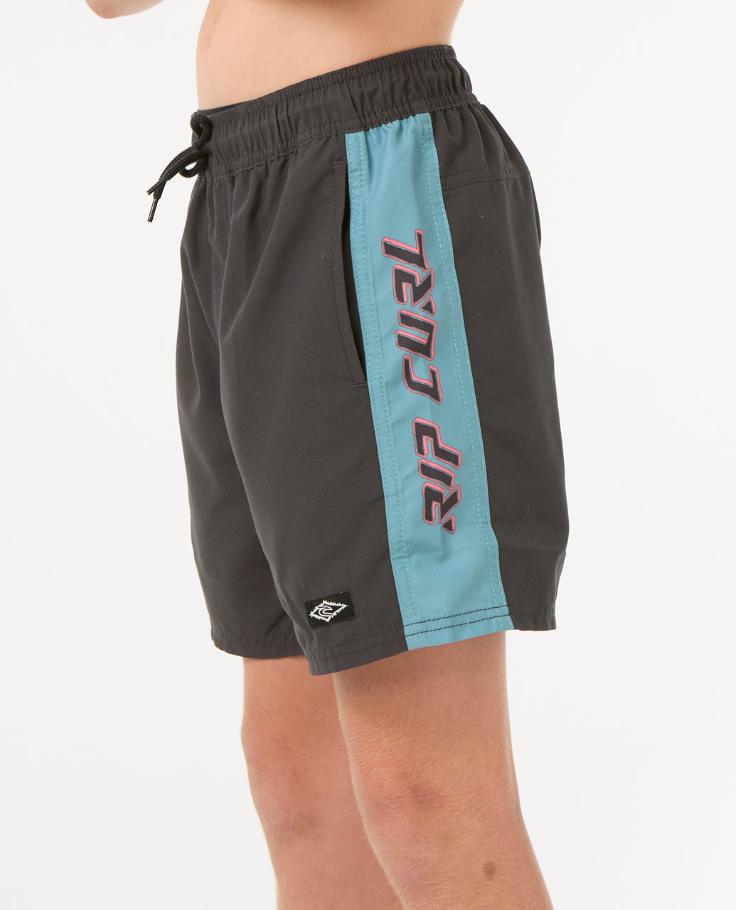 RAW ENERGY BLOCK VOLLEY - BOY - washed black