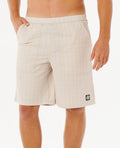 PREMIUM SURF CHECK VOLLEY - stone