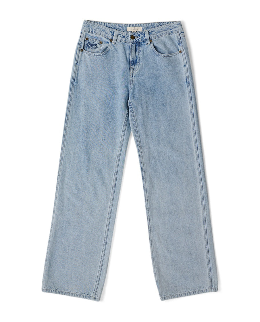 AGGIE RELAXED JEANS - vintage blue