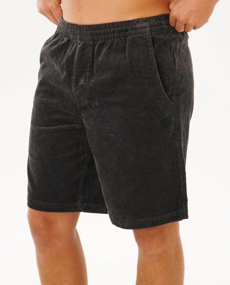 PREMIUM SURF CORD VOLLEY - black