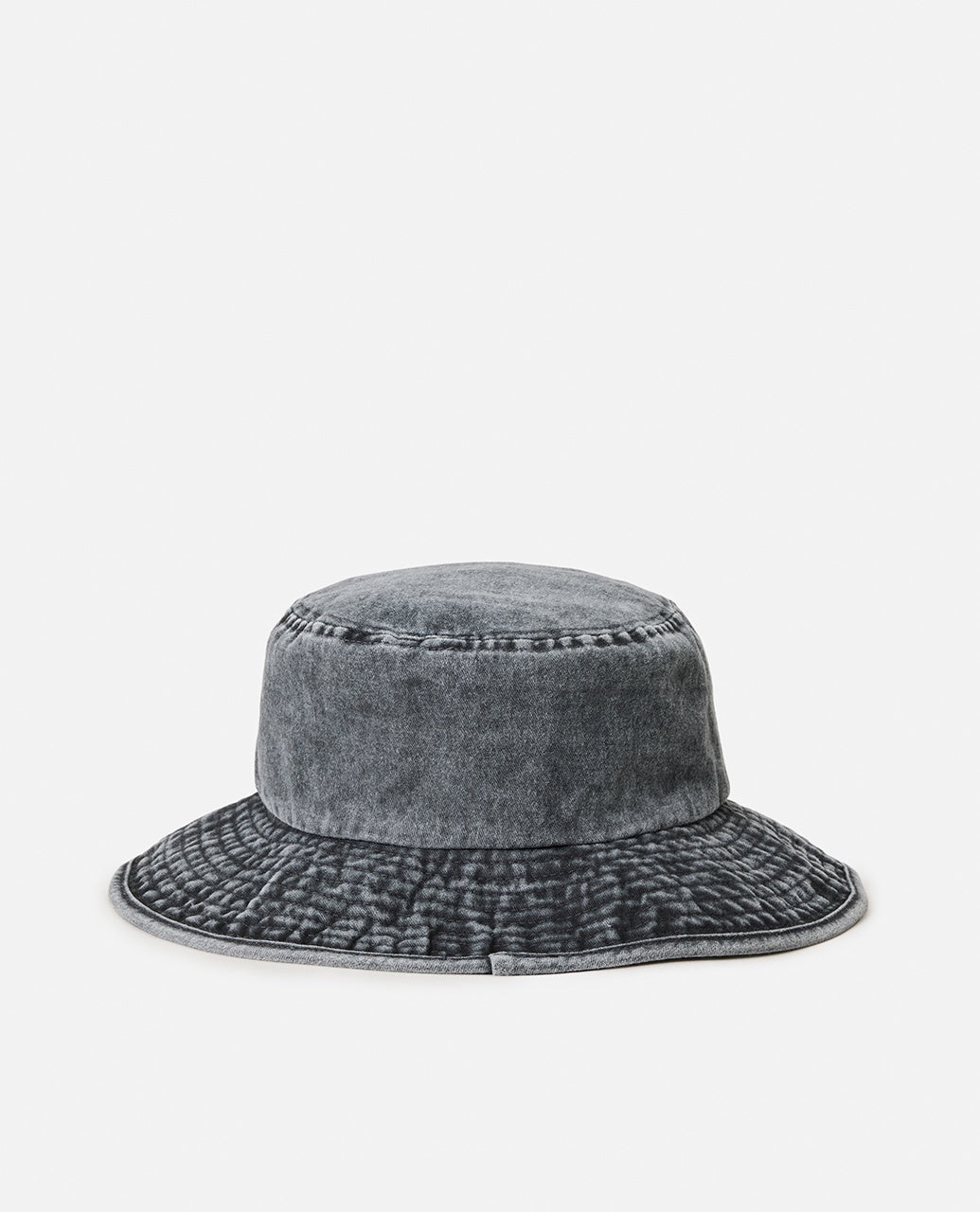PREMIUM SURF UPF SUN HAT - washed black/black