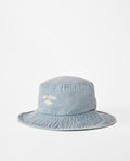 PREMIUM SURF UPF SUN HAT - washed blue