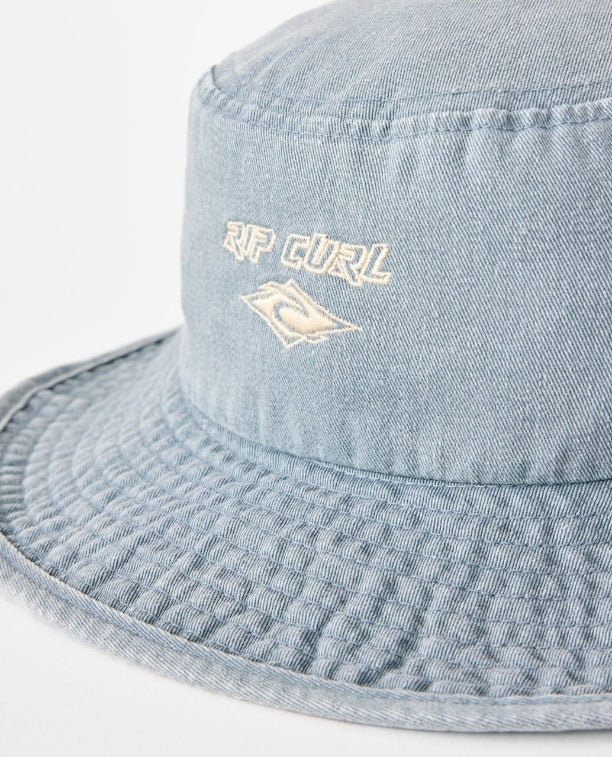 PREMIUM SURF UPF SUN HAT - washed blue