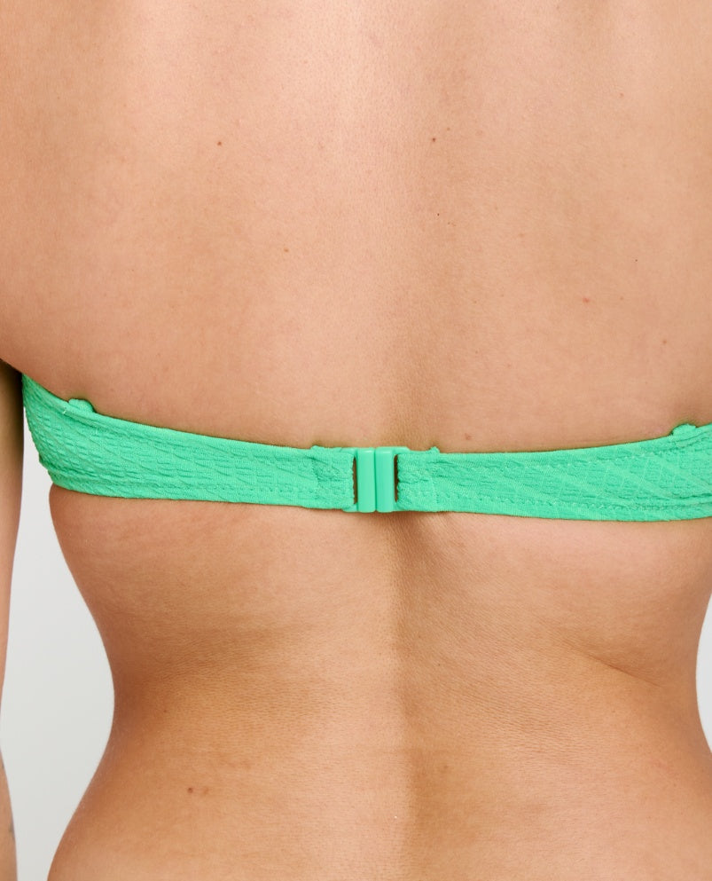 CUSTOM RIB BANDEAU - green