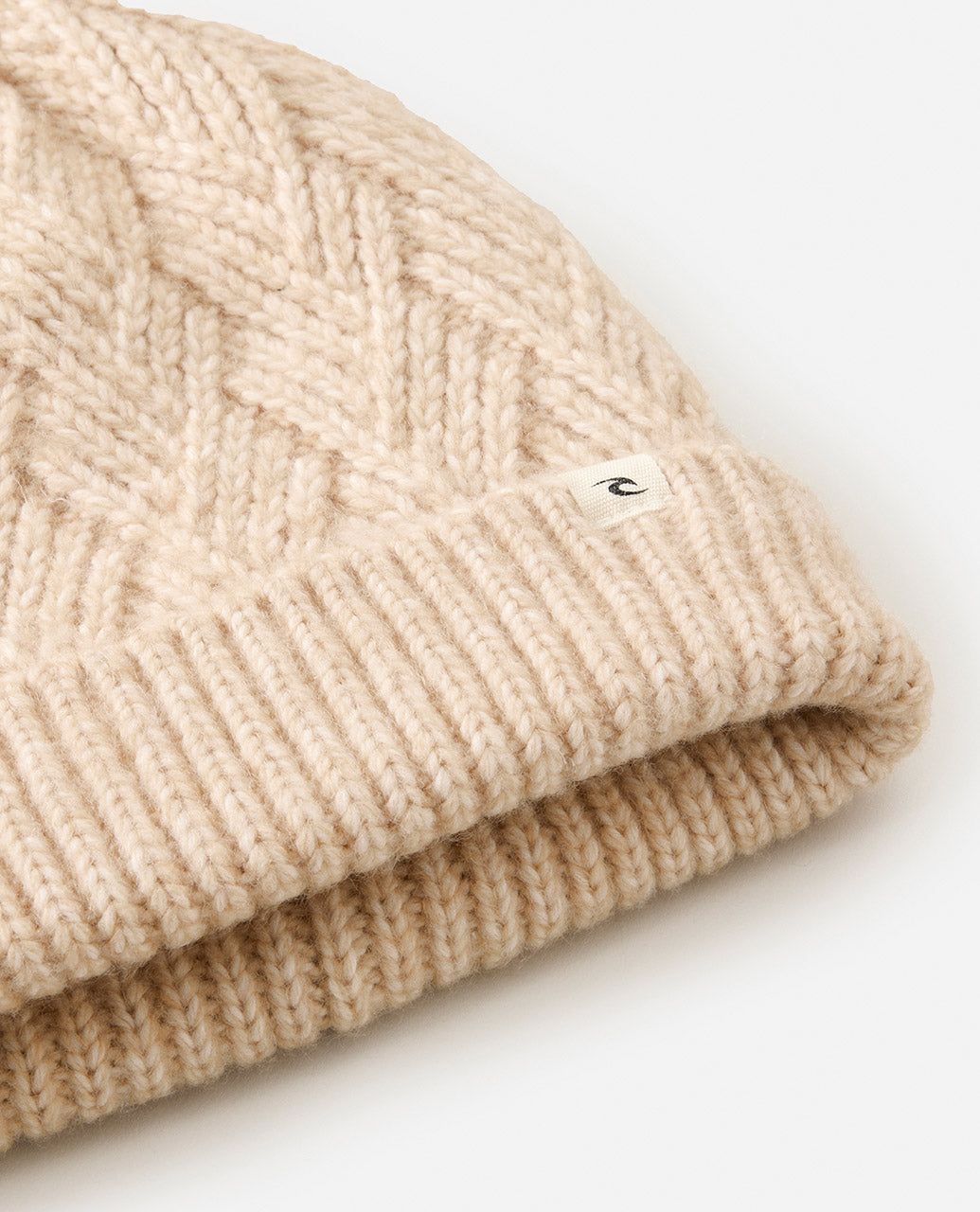 PREMIUM REG POMPOM BEANIE - oatmeal marle