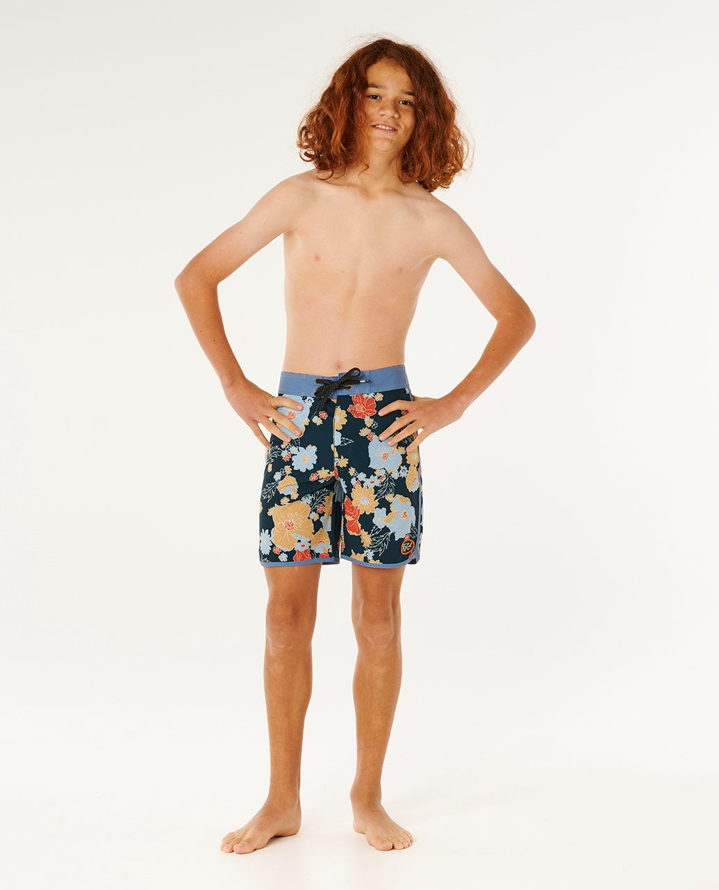 PACIFIC FLORAL MIRAGE BOY - dark navy