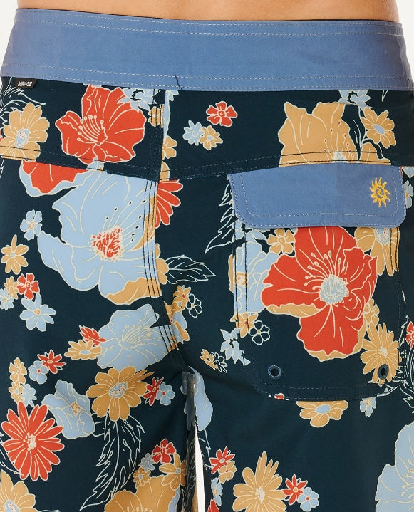PACIFIC FLORAL MIRAGE BOY - dark navy