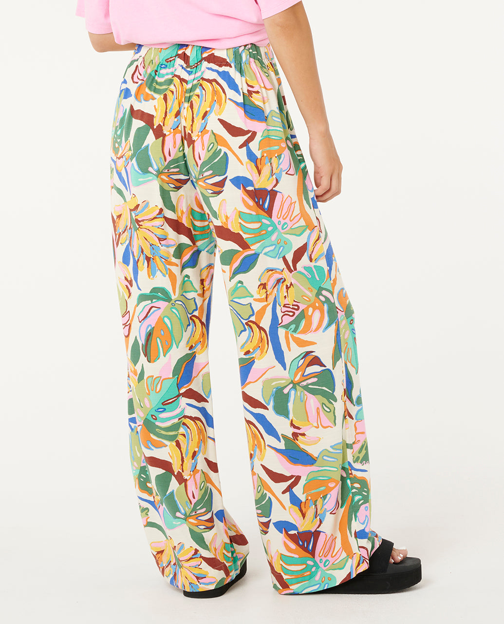 SUNSET LUAU BEACH PANT - cream
