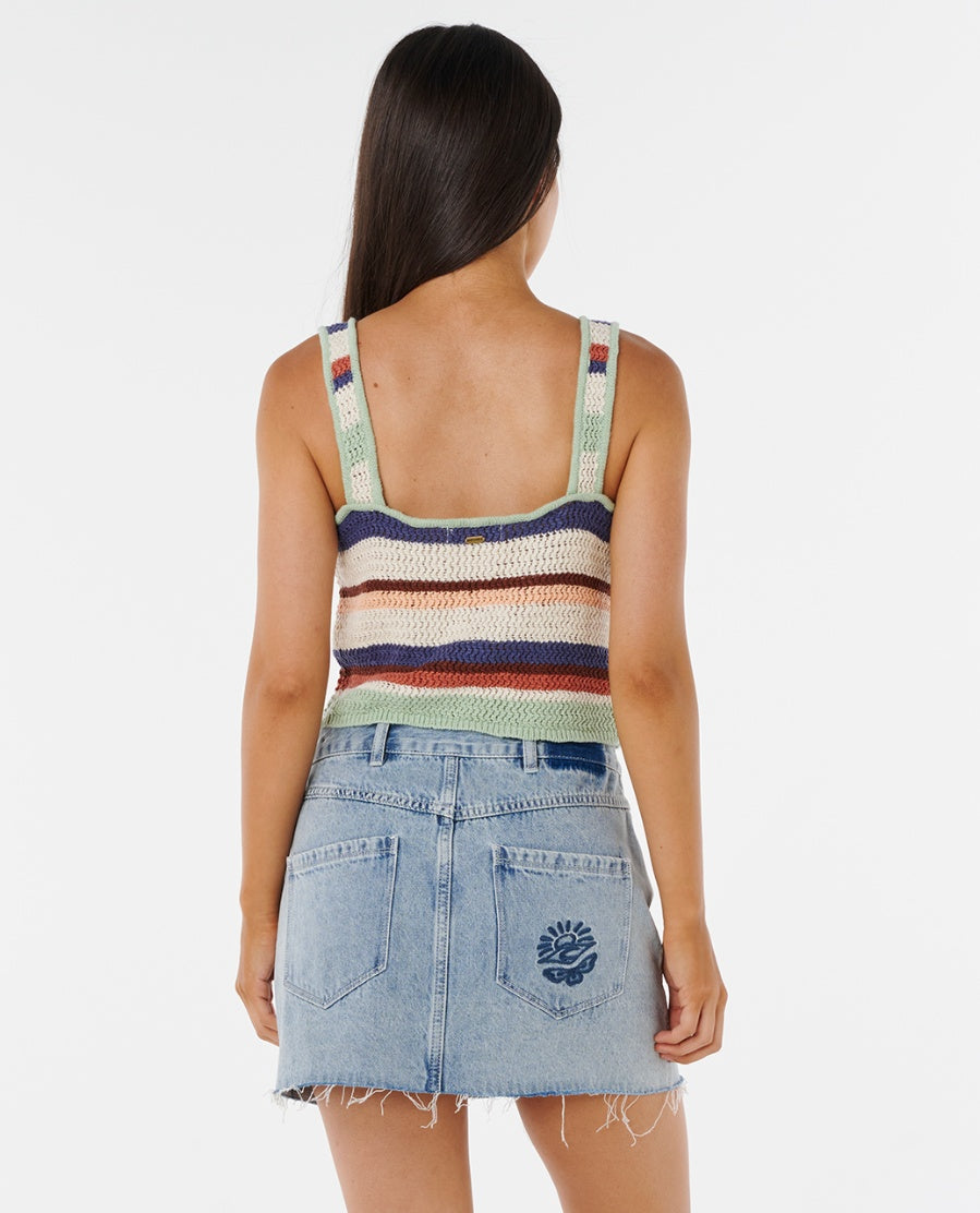 OCEANIC KNIT TOP - multico