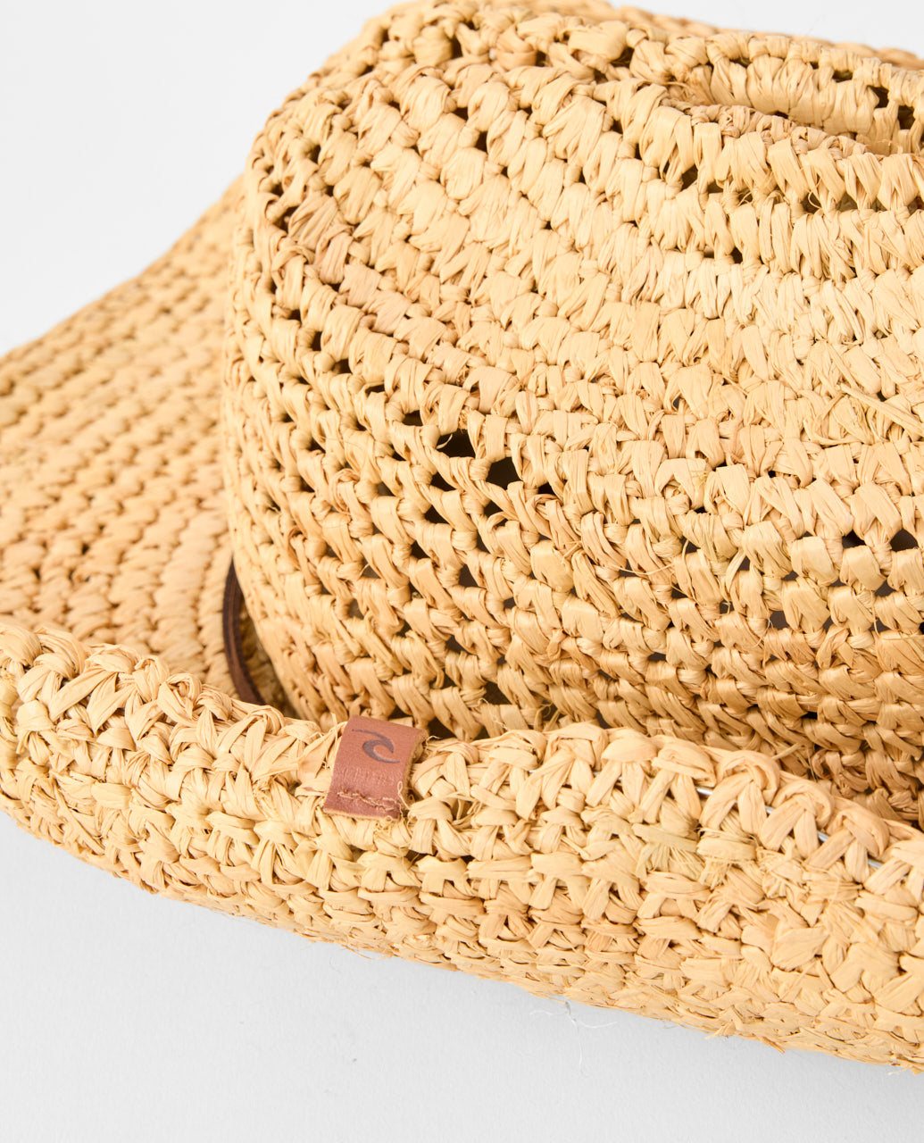 CRUSHABLE STRAW COWGIRL HAT - natural