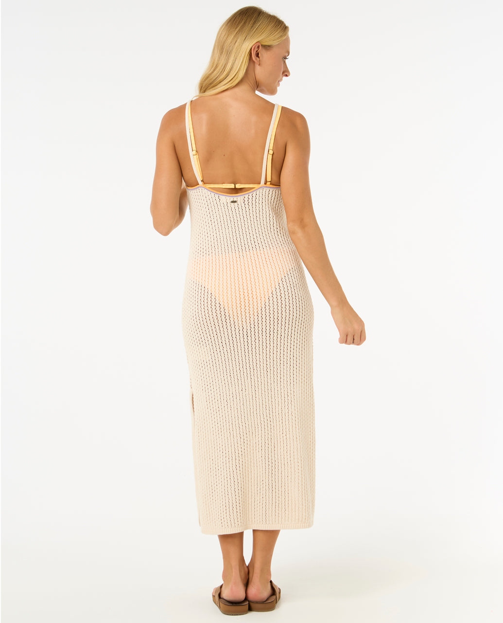 CALA VADELLA CROCHET DRES - off white
