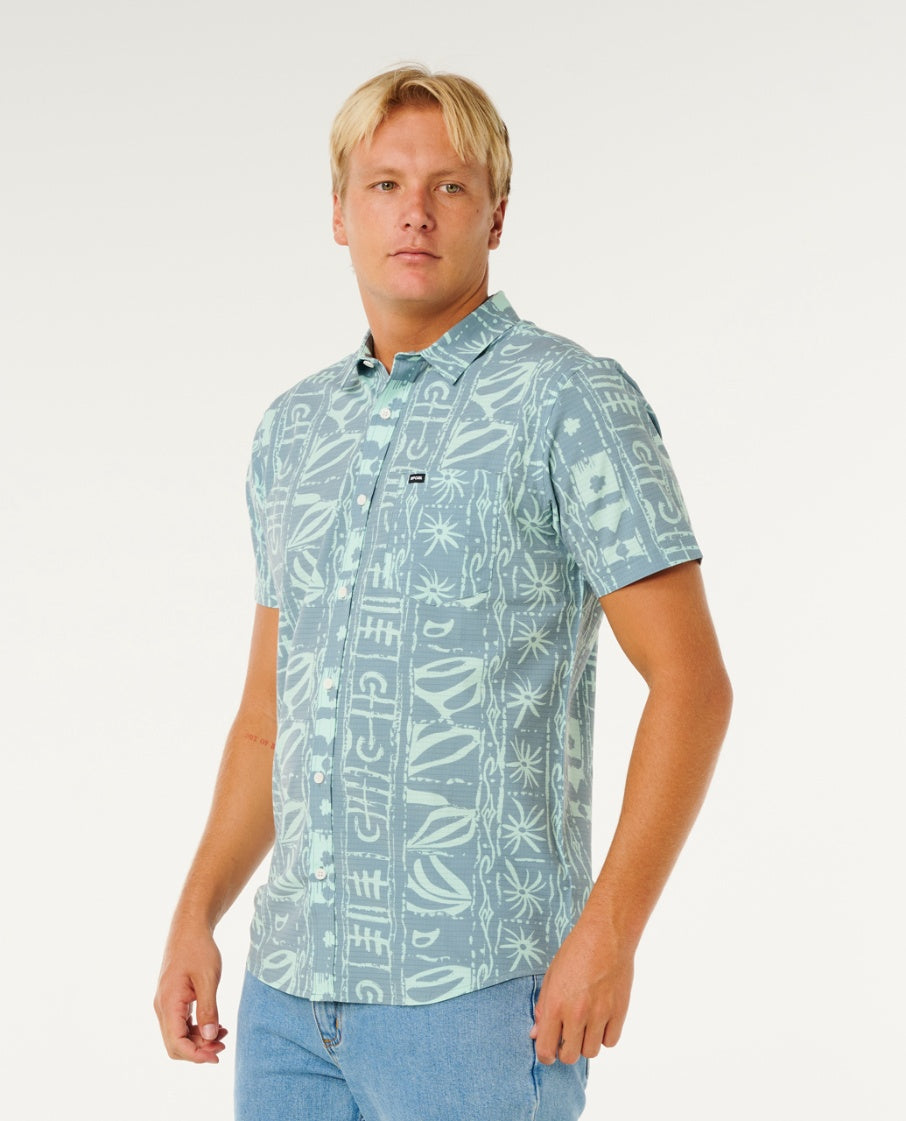 SESSIONS AEROTECH SS - mineral blue
