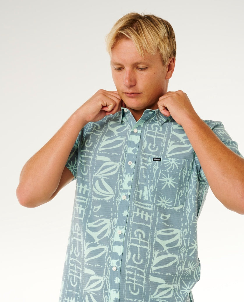 SESSIONS AEROTECH SS - mineral blue