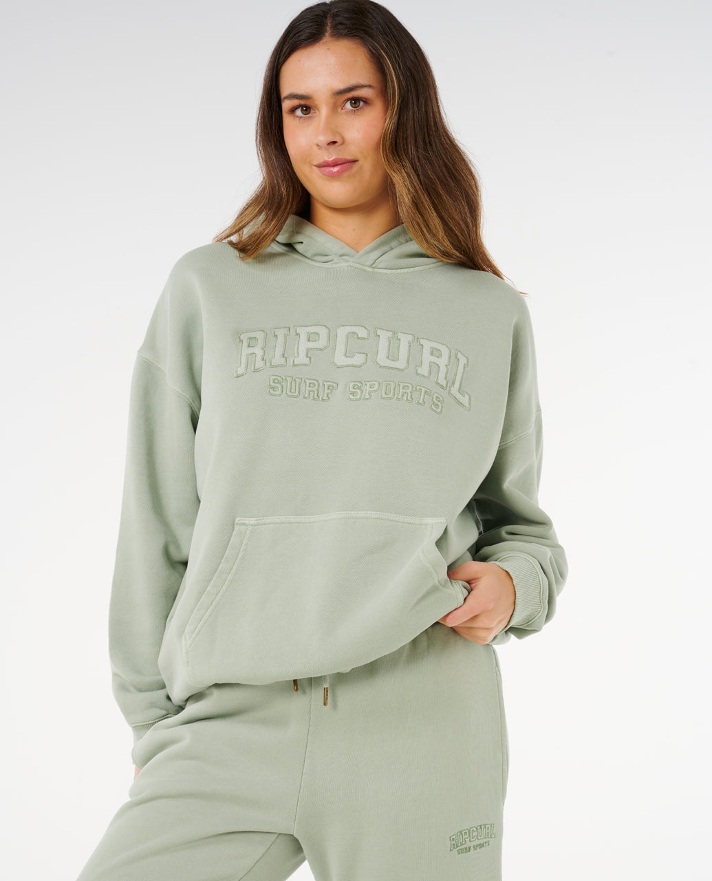 VARSITY SPORTS TRACK - aqua gray