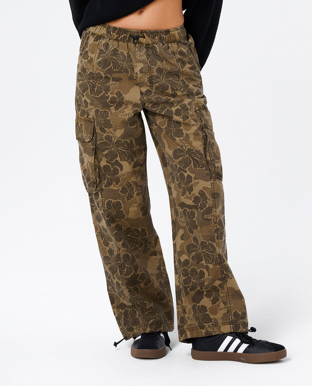 PARADISE CAMO CARGO PANT - khaki