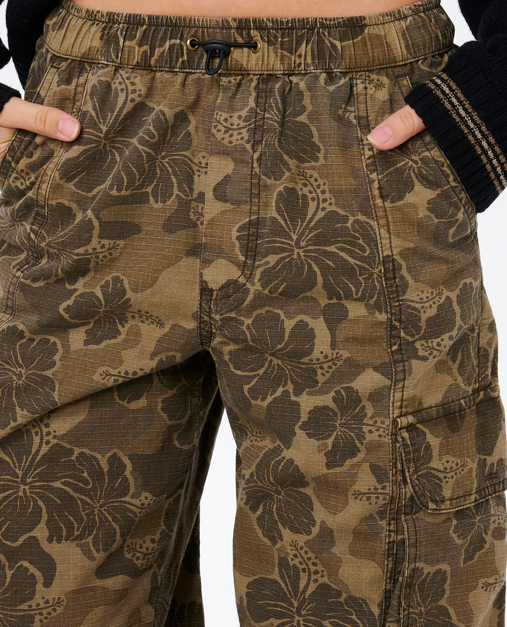 PARADISE CAMO CARGO PANT - khaki