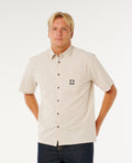 PREMIUM SURF CHECK S/S - bone