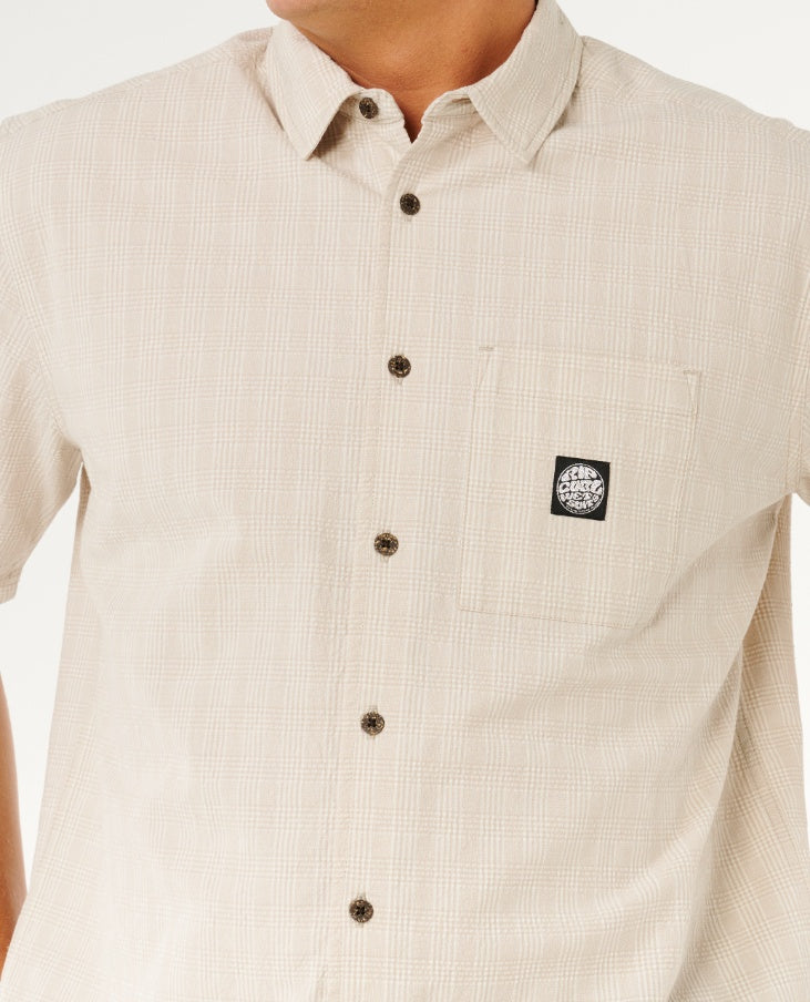 PREMIUM SURF CHECK S/S - bone