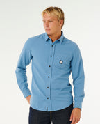 PREMIUM SURF L/S SHIRT - bluefin