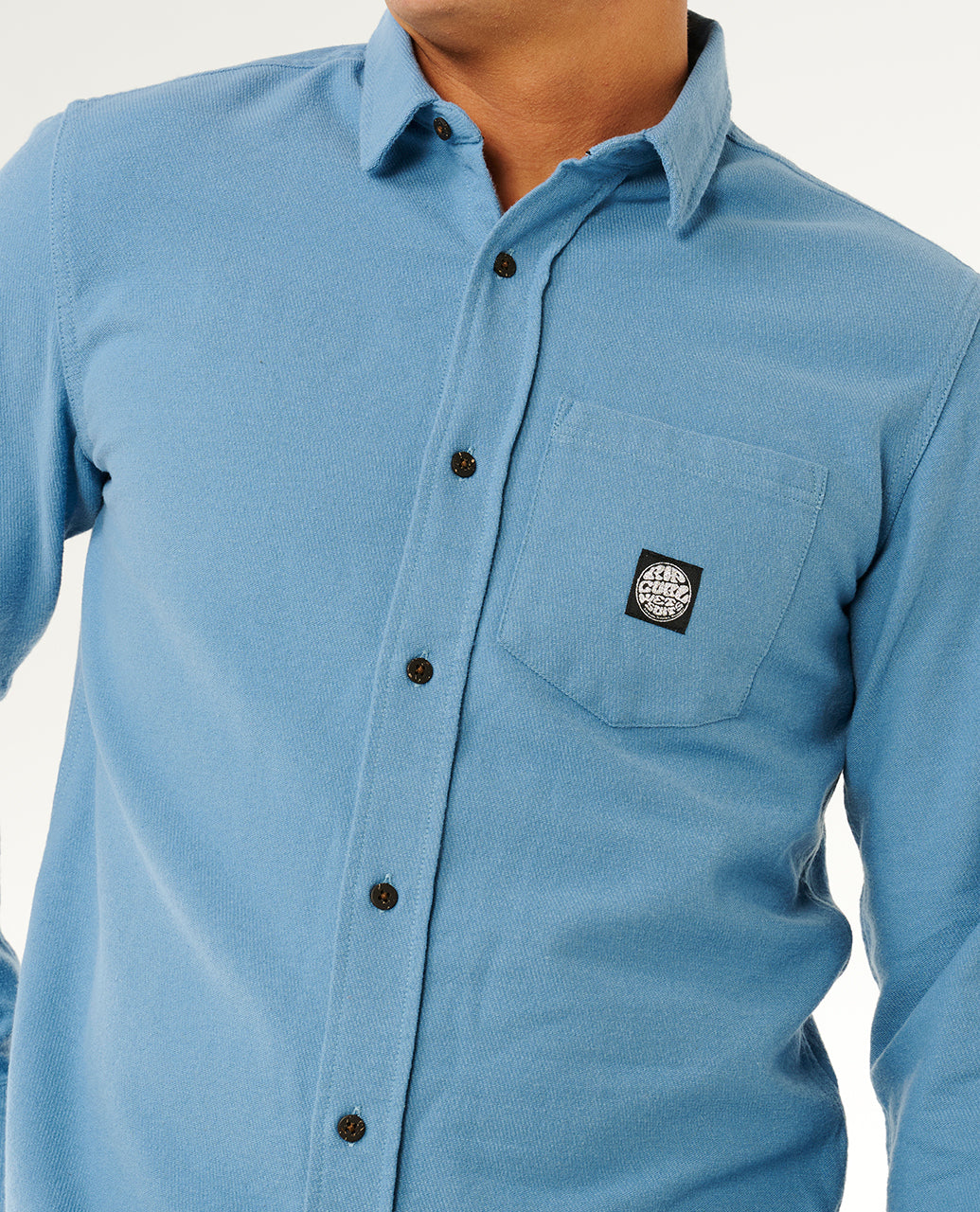 PREMIUM SURF L/S SHIRT - bluefin