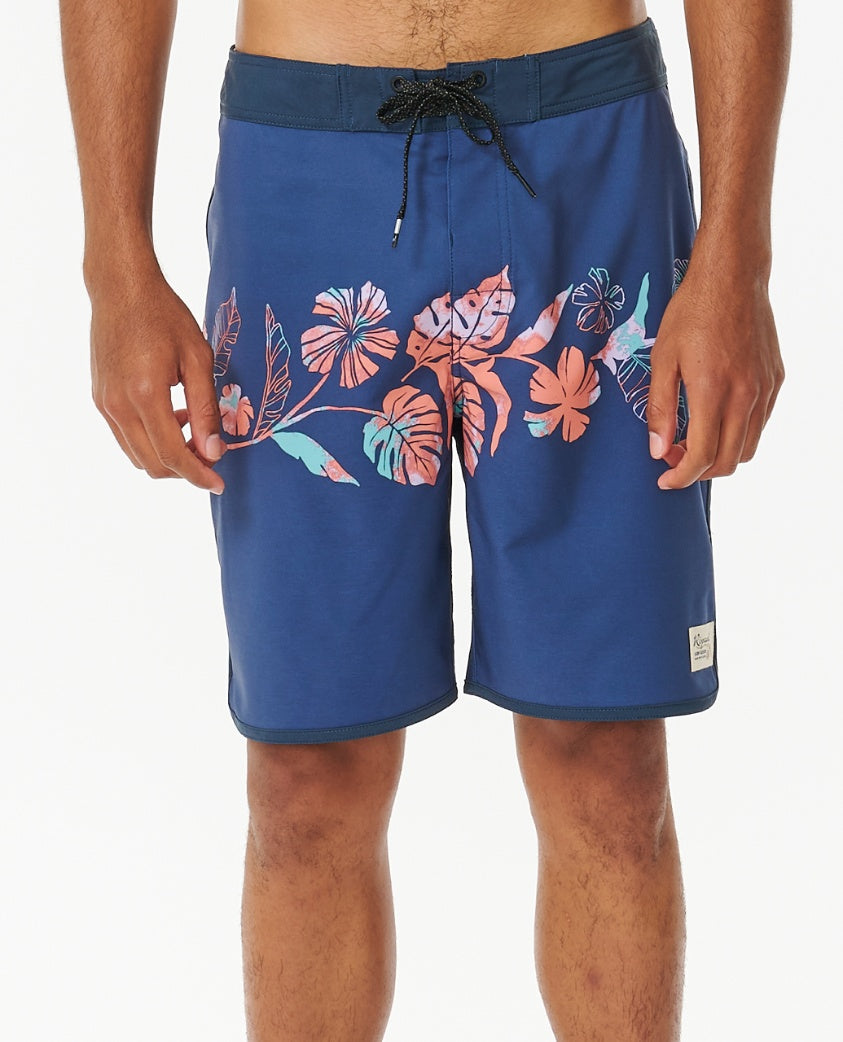 MIRAGE MOD TROPIC ALOHA - washed navy