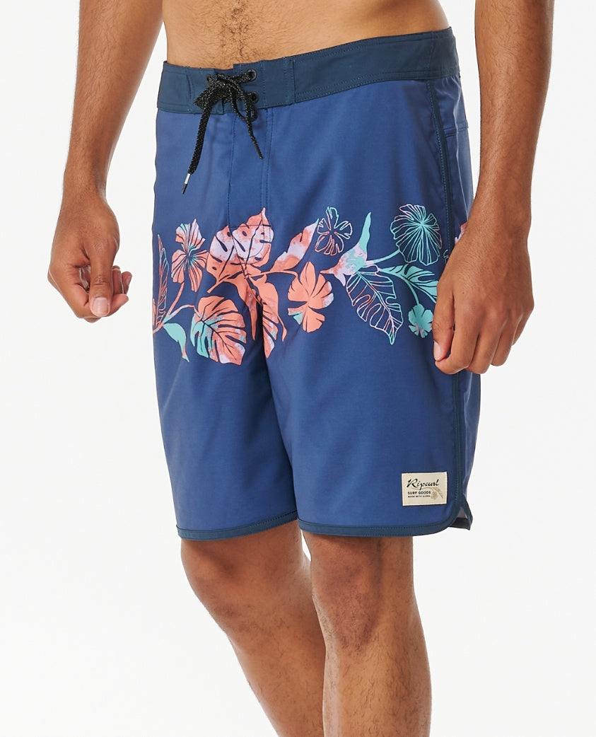MIRAGE MOD TROPIC ALOHA - washed navy