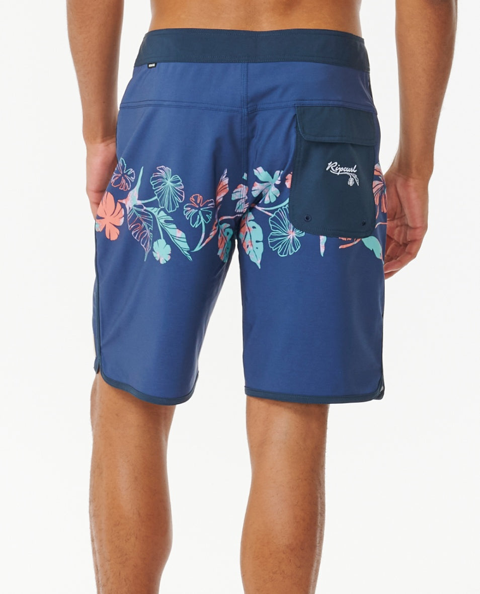 MIRAGE MOD TROPIC ALOHA - washed navy