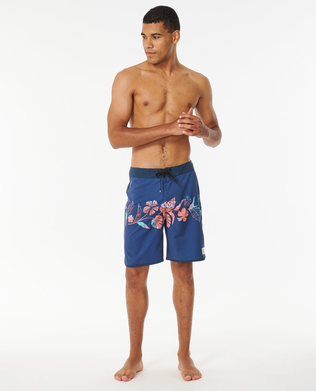 MIRAGE MOD TROPIC ALOHA - washed navy