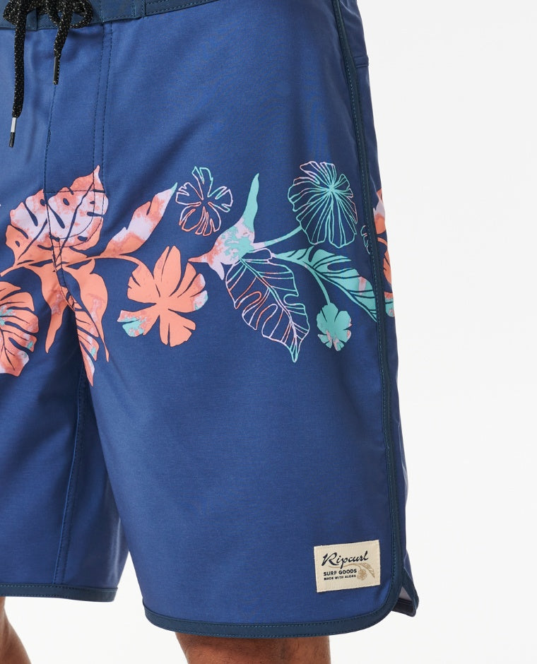 MIRAGE MOD TROPIC ALOHA - washed navy