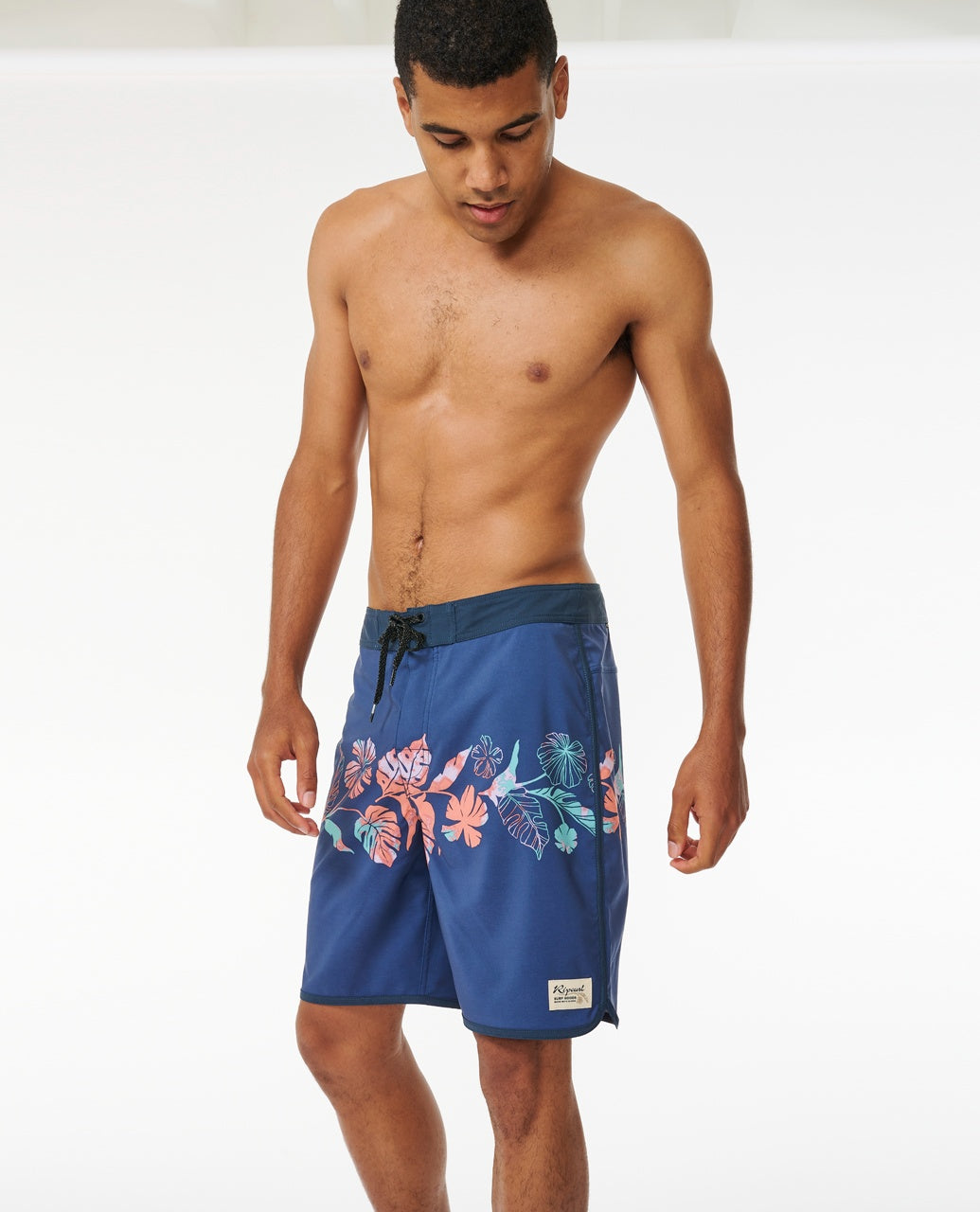 MIRAGE MOD TROPIC ALOHA - washed navy
