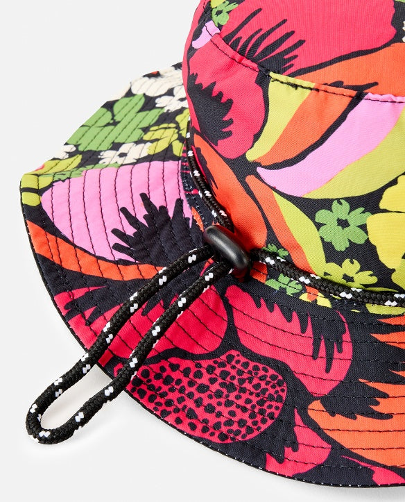 SURF SERIES REV UPF BUCKET HAT - bloom