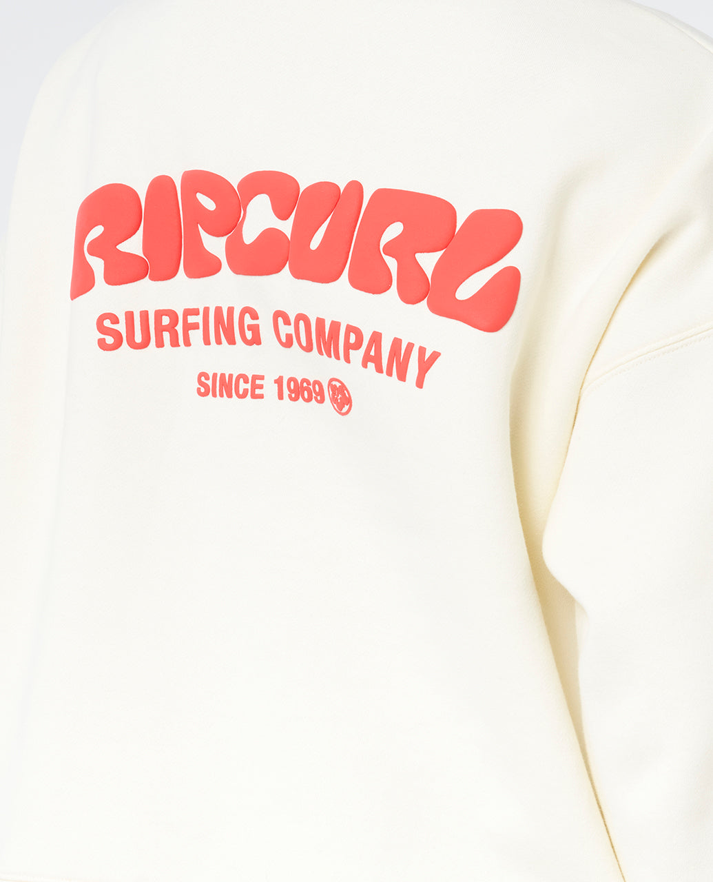 SURF PUFF 1/4 ZIP - cayenne