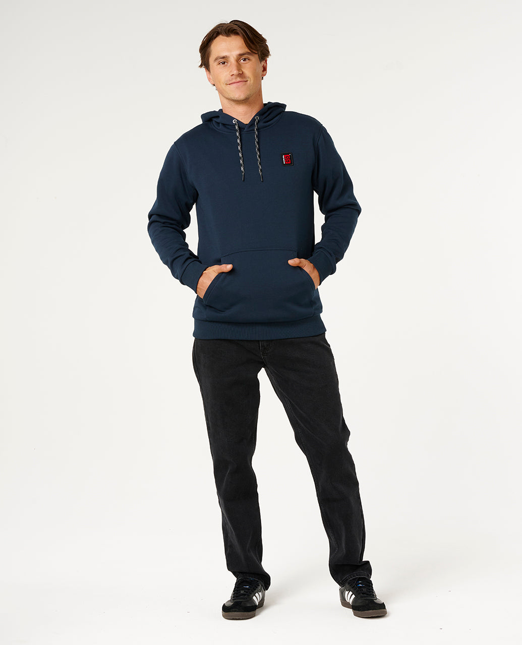 ANTI SERIES SEARCH BASE HOOD - navy