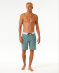 MIRAGE FLORAL REEF - blue stone
