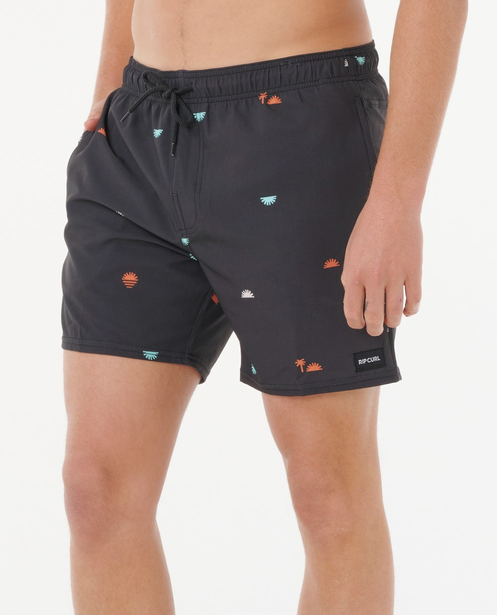 FUN TIMES VOLLEY - sunrise washed black
