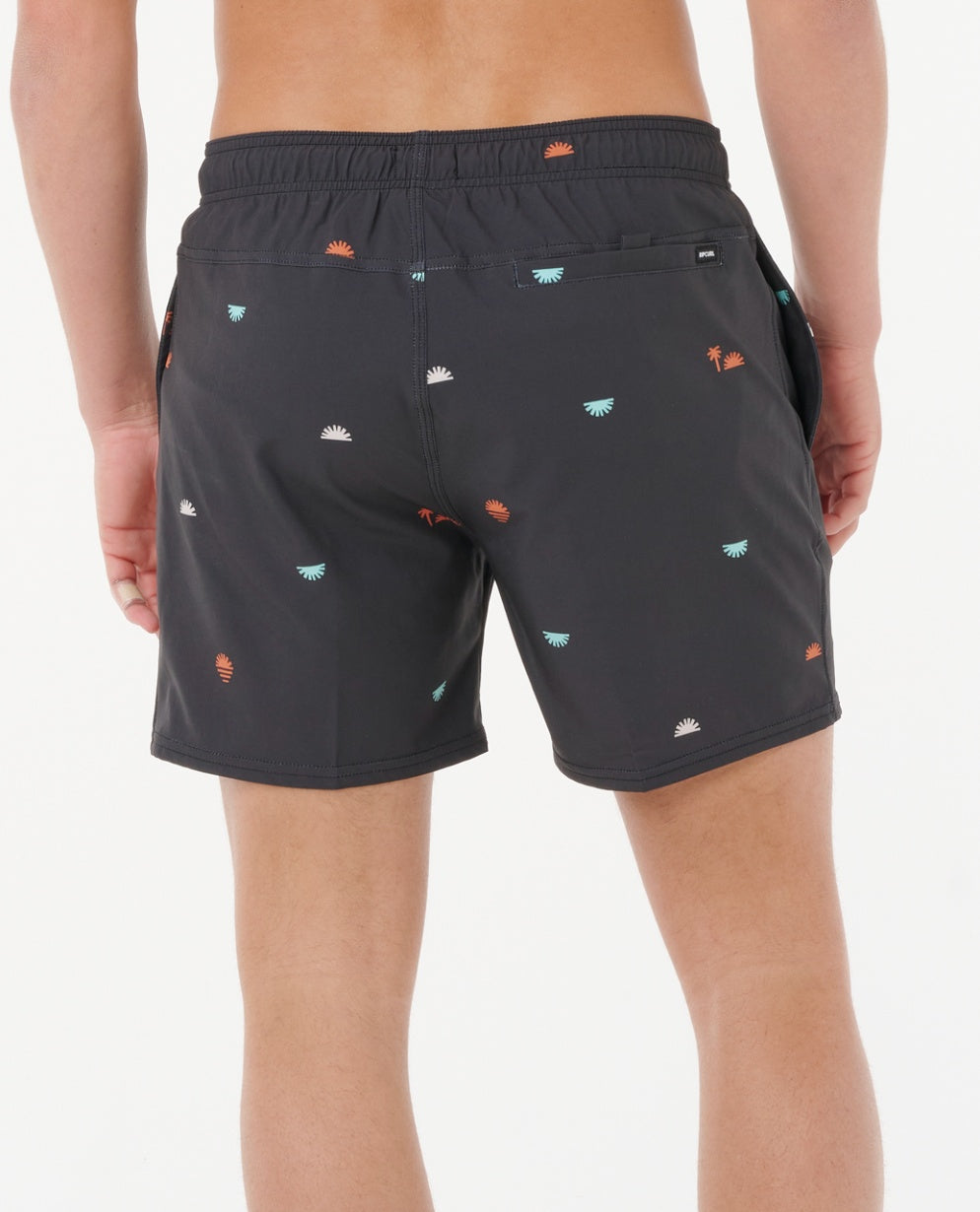 FUN TIMES VOLLEY - sunrise washed black