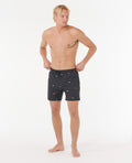 FUN TIMES VOLLEY - sunrise washed black