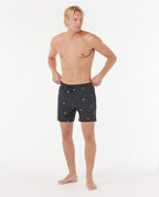FUN TIMES VOLLEY - sunrise washed black