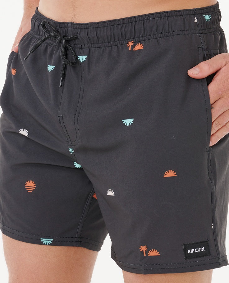 FUN TIMES VOLLEY - sunrise washed black