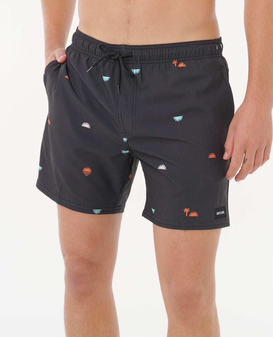 FUN TIMES VOLLEY - sunrise washed black