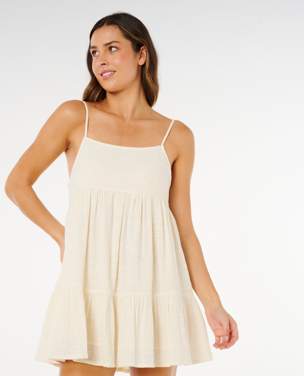 CLASSIC SURF COVER UP - bone
