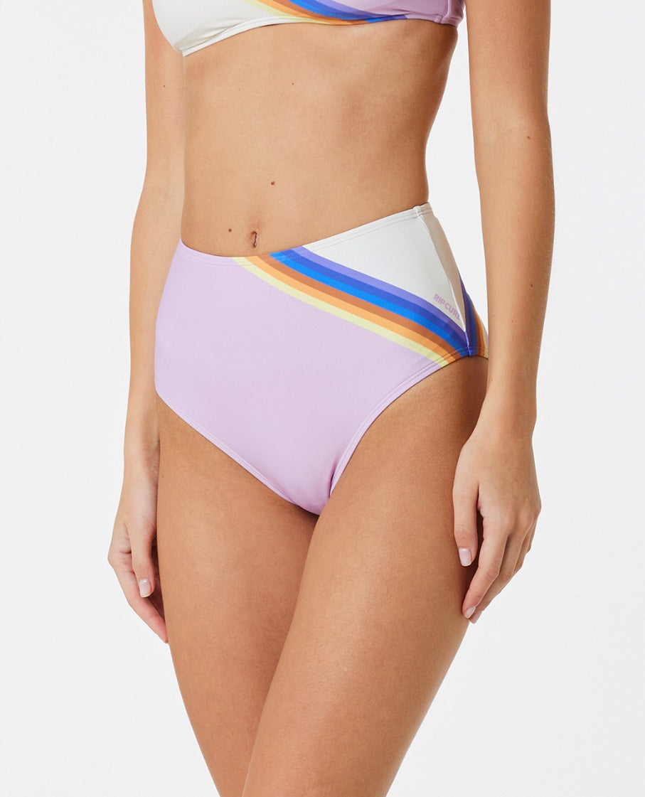 SUNRISE STRIPE HI WAIST GOOD - lilac