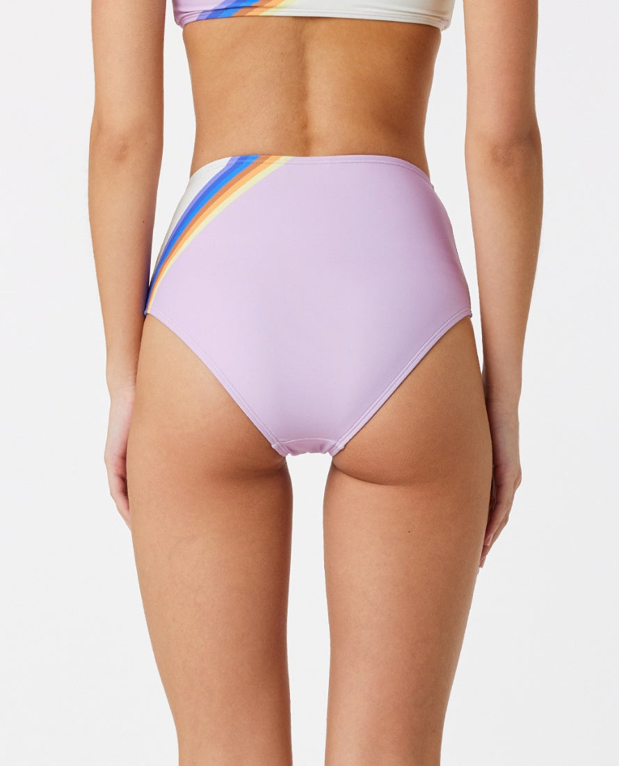 SUNRISE STRIPE HI WAIST GOOD - lilac