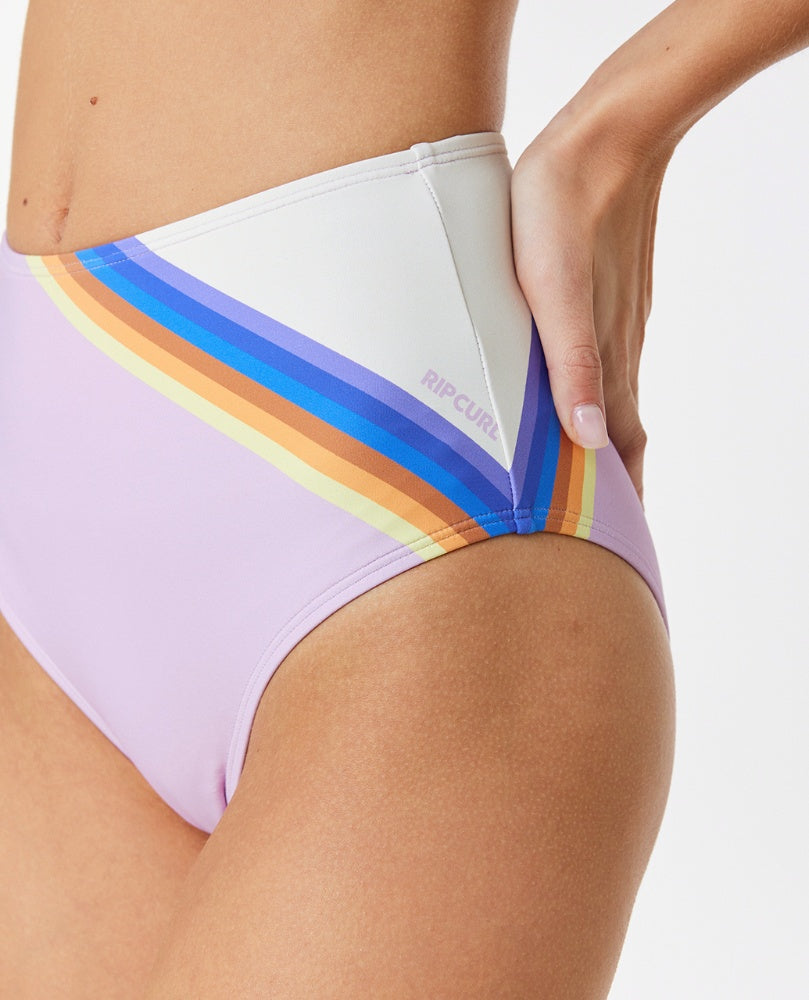 SUNRISE STRIPE HI WAIST GOOD - lilac