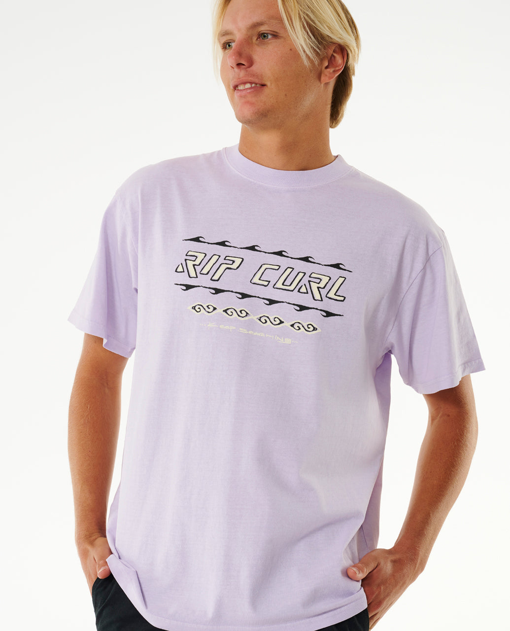 SPACEY TEE - lilac
