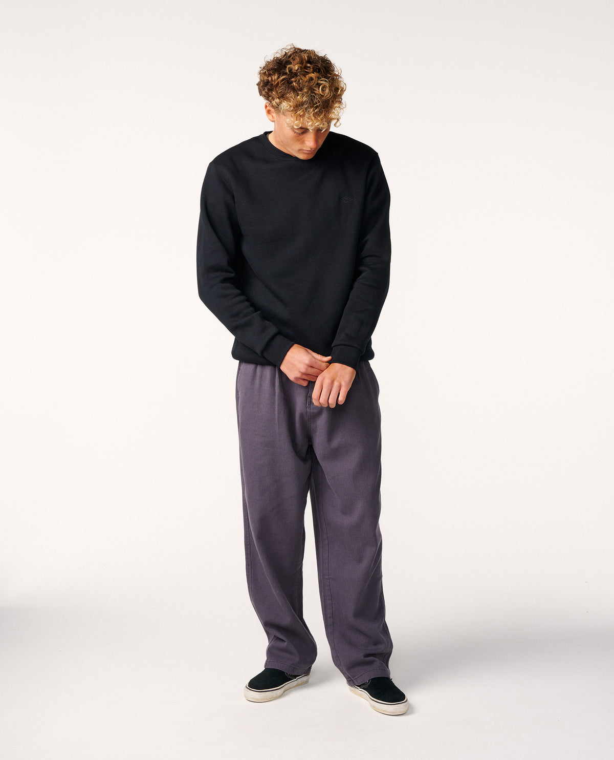CLASSIC SURF CREW - black