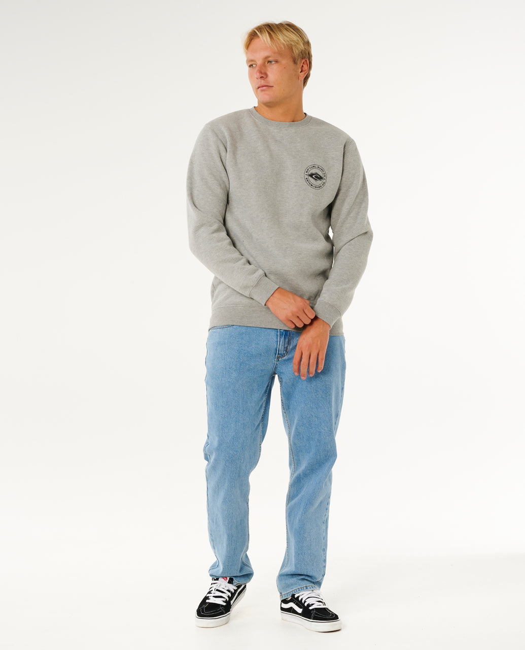 STAPLER CREW - grey marle