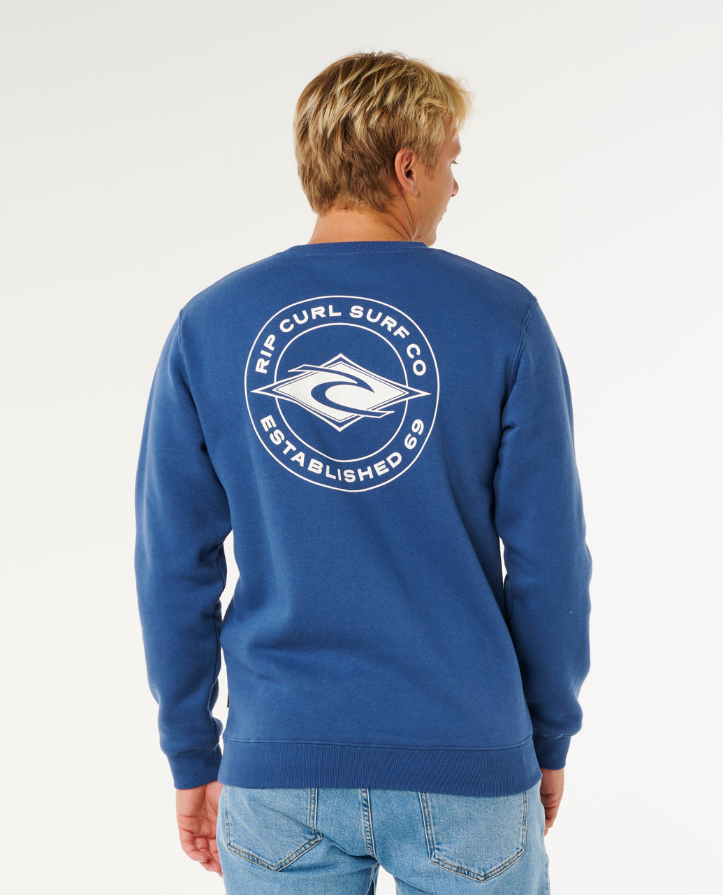 STAPLER CREW - light navy
