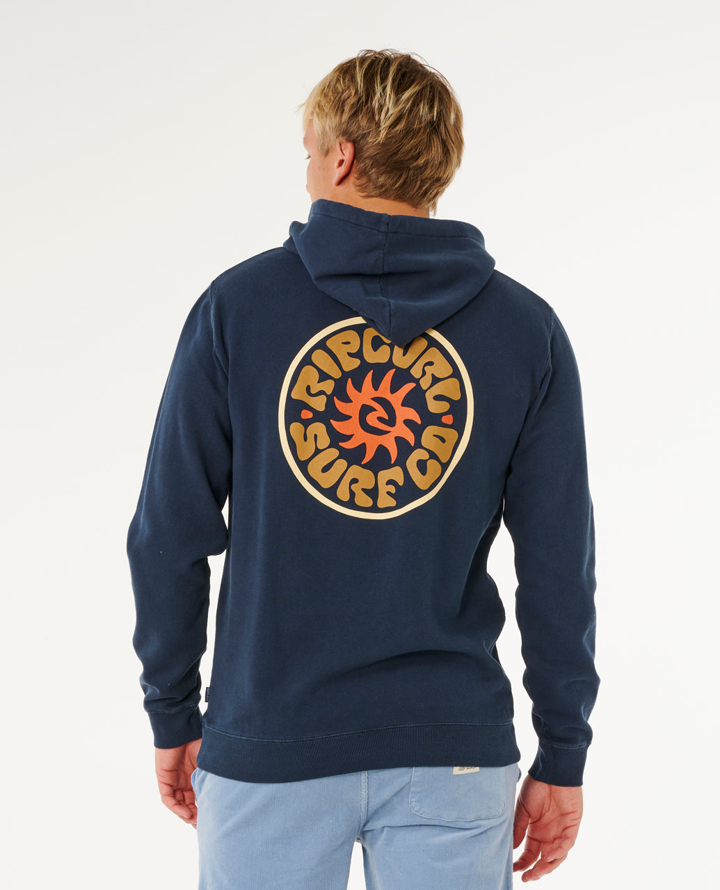PACIFIC RINSE HOOD - dark navy