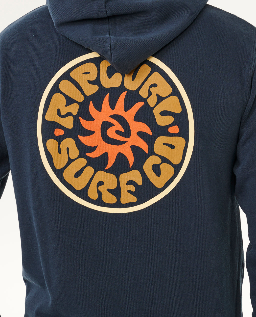 PACIFIC RINSE HOOD - dark navy